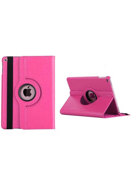 Apple ipad 9.7 2017 5.nesil Kılıf Yatay ve Dikey Standlı Dönerli Deri Kılıf (Model A1822,A1823)
