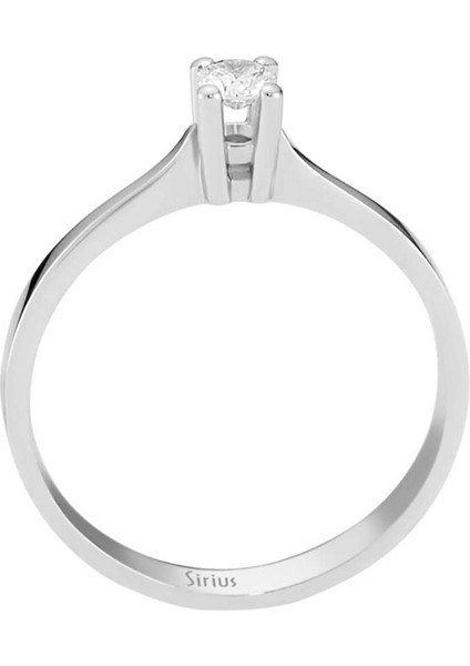 0,14 Karat Pırlanta Tektaş Yüzük 0415R0116 modelleri