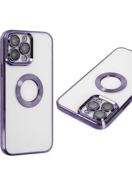 iPhone 14 Pro Max Kılıfı Logo Yeri Açık Kılıf Kamera Koruyucu