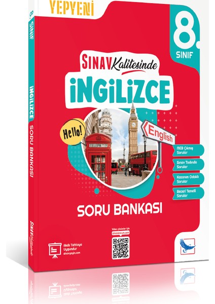 Kalitesinde 8. Sınıf LGS İngilizce Soru Bankası