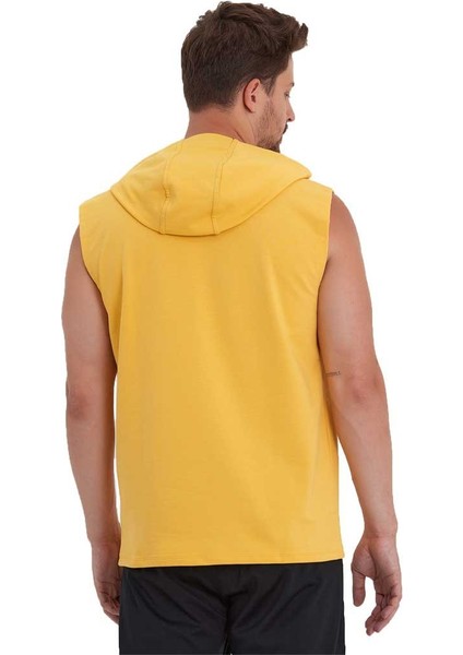 Erkek Kapüşonlu Kanguru Cepli Kolsuz Sweatshirt fırsatları