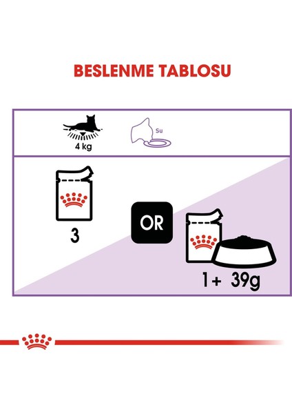 Sterilised Kısırlaştırılmış Kedi Konservesi 85GR 4'lü Paket