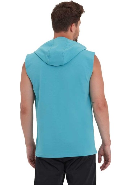 Erkek Kapüşonlu Kanguru Cepli Kolsuz Sweatshirt fırsatları