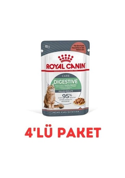 Digest Sensitive Kedi Konservesi 85GR 4'lü Paket