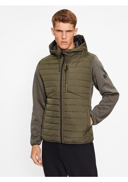 Erkek Kapüşonlu Hybrid Mont - 12237780 fırsatları