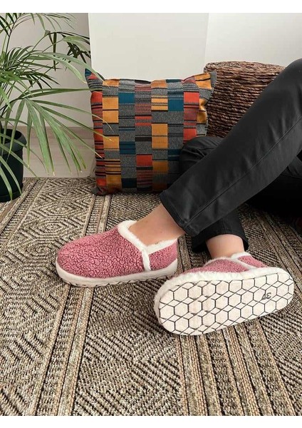Ultra Hafif Rahat Panduf Kadın Ev Botu Ev Ayakkabısı Sıcak Tutan Kıvırcık fiyatları