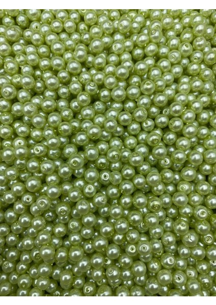5 mm Açık Yeşil Cam Inci Boncuk, Takı Aksesuar Yapım Boncuğu (50 Gr,-300 Adet ) fiyatları