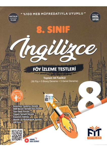 Ingilizce 8. Sınıf Föy Izleme Testleri