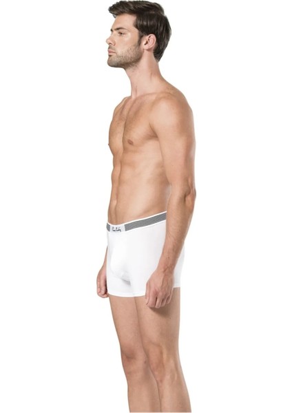 2 Adet Erkek Modal Stretch Boxer %47 Modal %47 Pamuk %6 Elastan
