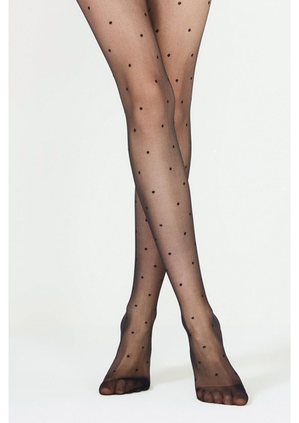 Kadın Puantiye Desenli Stil Külotlu Çorap Konforlu ve Şık Tasarım modelleri