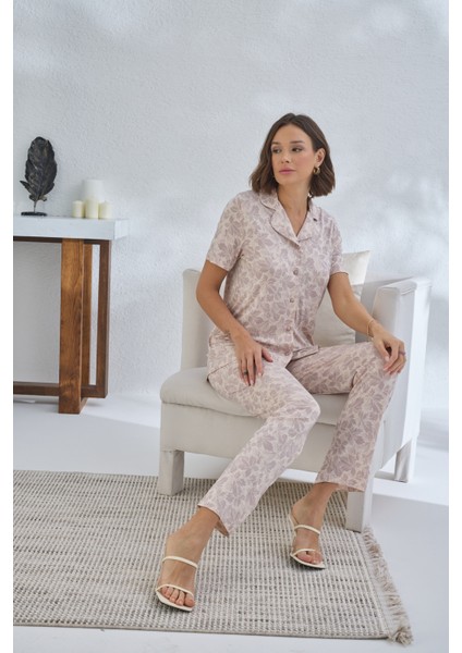 Bayan Kısa Kol Pijama Takımı fiyatları