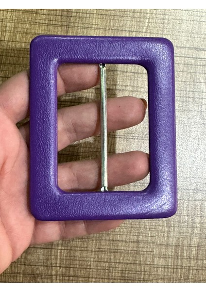 8X10 cm Mor Çanta Tokası Kemer Tokası