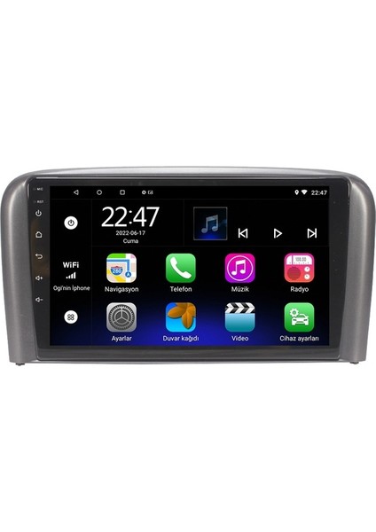 CELALİ TUNİNG Volvo S80 (1996-2006) Android 12 Carplay Navigasyon Multimedya - 2GB Ram 32GB HDD