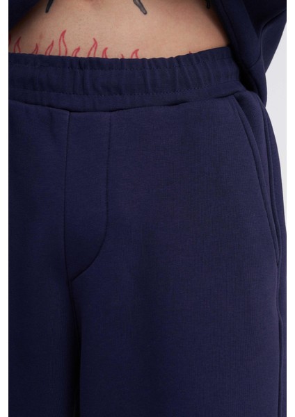Erkek Baggy Oversize Lacivert Eşofman Altı fırsatları