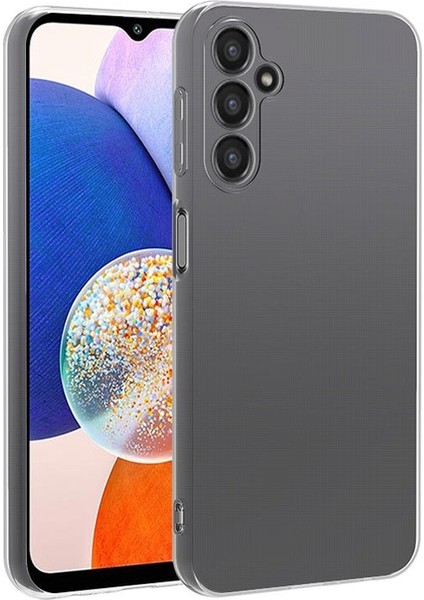 Samsung Galaxy M34 Kılıf Kamera Korumalı Şeffaf Silikon