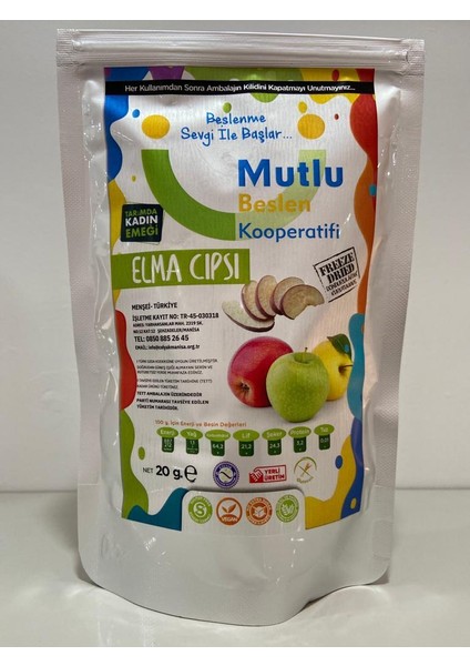 Freeze Dry Kurutulmuş Elma Cipsi & Kıtırı fiyatları