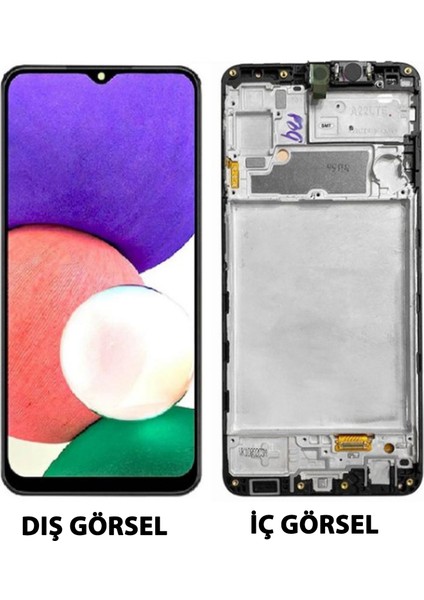 Teknonet Samsung Galaxy A22 5g Uyumlu OLED Lcd+Dokunmatik+Çıtalı