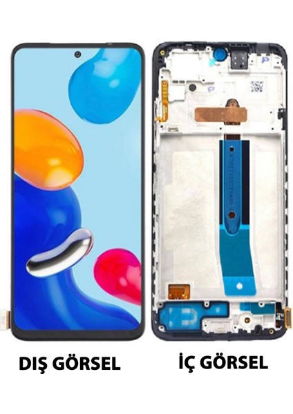Teknonet Xiaomi Redmi Note 11S Uyumlu OLED Lcd+Dokunmatik+Çıtalı