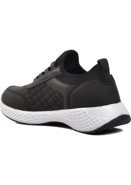 7060 Siyah-Beyaz Unisex Spor Ayakkabı