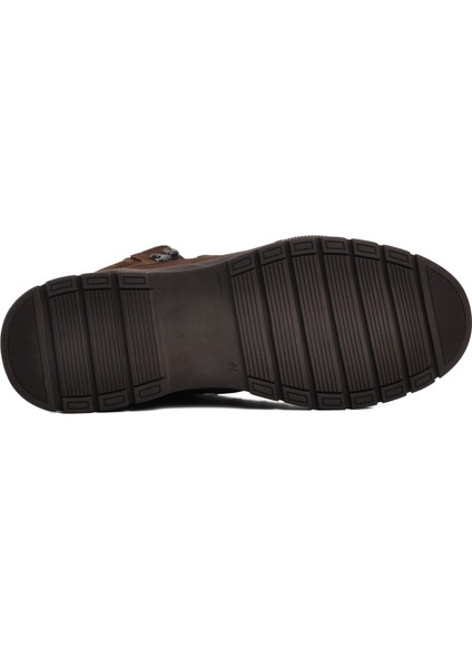 220048 Kahve Nubuk Hakiki Deri Erkek Bot indirimleri