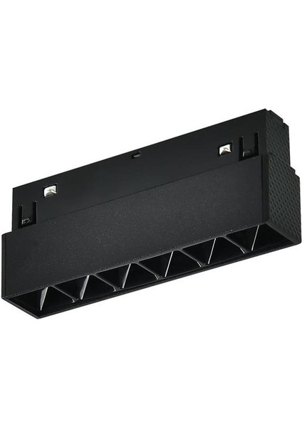 Siyah Kompakt Lensli Magnet Armatür