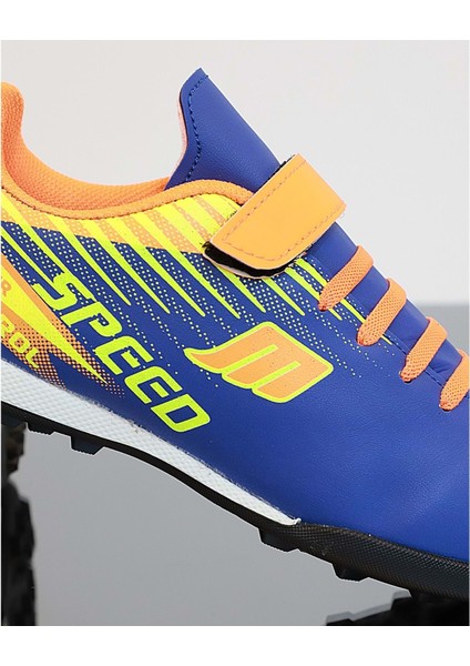 Kidessa 1753-1368 Bantlı Çocuk Halı Saha Futbol Ayakkabısı - NKT01753-SAX Mavi-33 modelleri