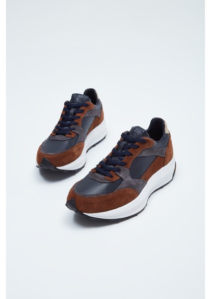 Erkek Deri Sneakers & Spor Ayakkabı 698 1053-4 Erk Ayk SK23/24