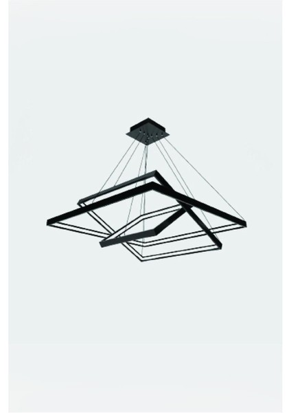 70 cm Kare Satürn Linear Armatür