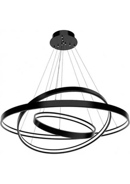 80 cm Yuvarlak Satürn Linear Armatür