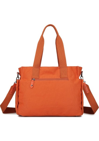 Kanvas Omuz Çantası BC 1307 - Kiremit modelleri