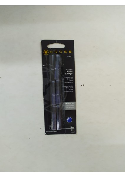 Dolma Kalem Kartuşu Mavi 5 Li 8920 Dolma Kalem