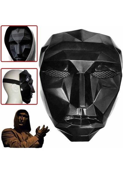 Squid Game Maske- Yönetici Oyuncu Maskesi