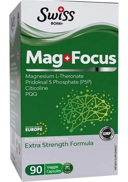 Magnesium L-Theronat Focus 90 Kapsül