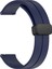 Samsung Galaxy Watch3 45MM Için Manyetik Tokalı 22MM Silikon Kordon Kayış - FC144 1