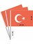 Raşel Kumaş Sopalı Türk Bayrağı 35 x 60 cm 3 Adet 3