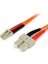 Apronx APX-PC203 Fiber 3 Metre Patch CORD(SC-LC-MM-DX3.0-50MM) 1