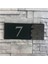 Modern Yazılı Dekoratif Aynalı Füme Kapı Numarası - 7 1