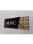 Luxury Black Seri Wc Yönlendirme Levhası 4