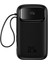Q Pow 2 Dijital Ekranlı 22.5W 10.000 Mah Dual Kablolu Powerbank Siyah 4