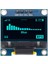 0.96 Inch Mavi Oled Lcd Modül 128x64 Pixel IIC I2C Seri 0.96” Ekran Gösterge SSD1306 3.3V 5V Matrix 1
