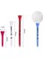 30X Profesyonel Golf Tees Golf Pratiği Çeşitli Renkli 42/70/83MM (Yurt Dışından) 4
