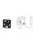 90X90X38 mm 220 Volt Metal Fan 1
