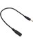5.5mm x 2.1mm Dişi To 3.5mm x 1.35MM Erkek Dc Güç Adaptör Kablosu 1