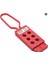 Eked Kilit Plastik BD-D42 Çoklayıcı Kırmızı 5 Adet 1