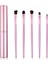 Makyaj Fırça Seti-Alüminyum Tüp Kova Pembe (Yurt Dışından) 1