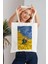 Sunflowers Stary Night Van Gogh Model Baskılı Günlük Kullanım Özel Baskı Bez Omuz Çantası Hediyelik Tote Bag 1