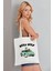 Beep Beep Model Baskılı Günlük Kullanım Özel Baskı Bez Omuz Çantası Hediyelik Tote Bag 4