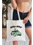 Beep Beep Model Baskılı Günlük Kullanım Özel Baskı Bez Omuz Çantası Hediyelik Tote Bag 6