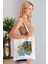 Van Gogh Sunflower Model Baskılı Günlük Kullanım Özel Baskı Bez Omuz Çantası Hediyelik Tote Bag 6