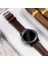 Samsung Galaxy Watch 4 - 5 - 6 / Watch 6 Classic 40MM 43MM 44MM 47MM Watch 5 / Watch 5 Pro 40 44 45 Watch 4 40 42 44 46MM 20MM Deri Kordon Kahverengi 5